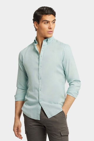 Chemise regular - Bleu clair