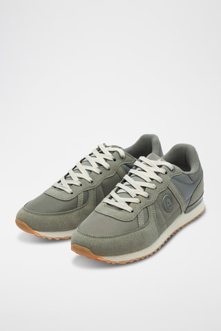 Baskets en nubuck - Taupe