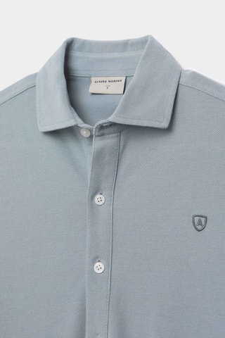 Polo regular - Bleu