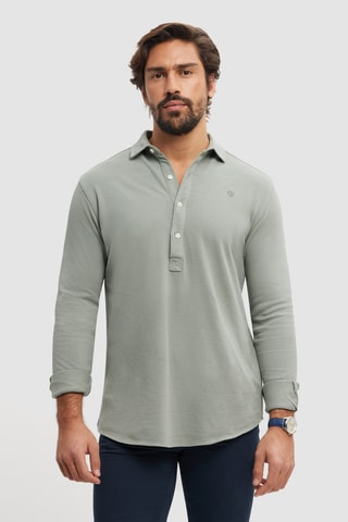 Polo regular - Vert