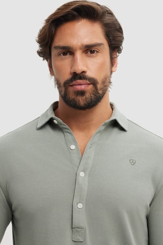 Polo regular - Vert