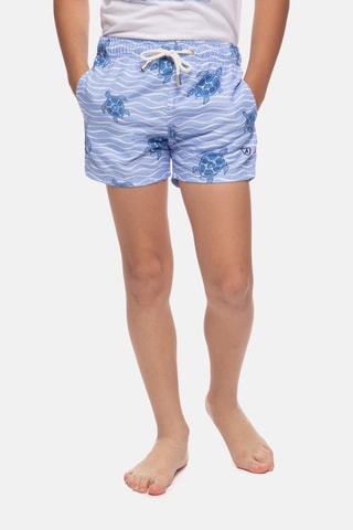 Short de bain - Bleu