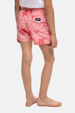 Short de bain - Corail