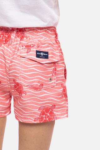 Short de bain - Corail