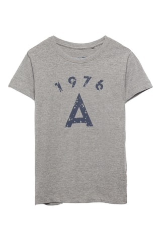 T-shirt regular - Gris