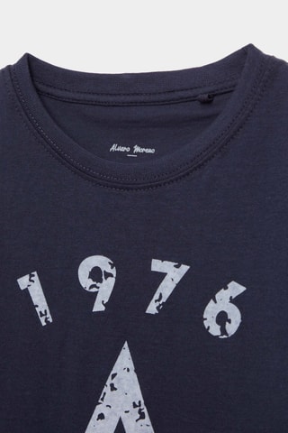 T-shirt regular - Bleu marine