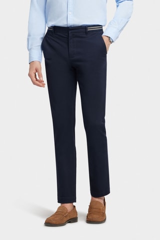 Pantalon slim - Bleu marine