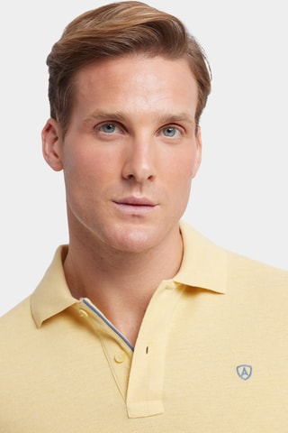 Polo regular - Jaune