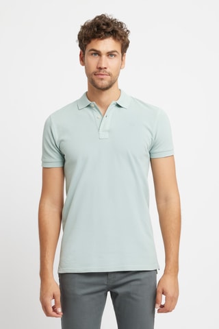 Polo regular - Bleu clair