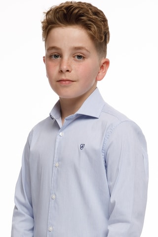 Chemise slim - Bleu