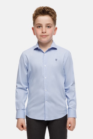Chemise slim - Bleu