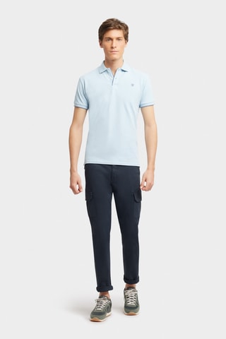 Polo regular - Bleu