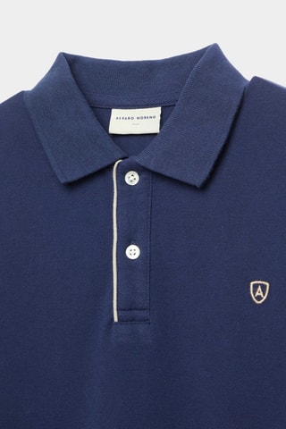 Polo regular - Bleu marine