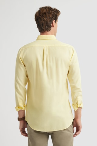 Chemise regular - Jaune