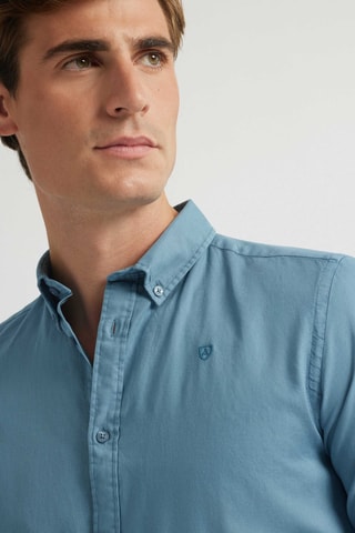 Chemise regular - Bleu