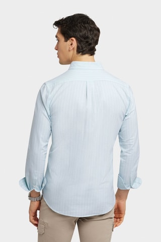 Chemise regular en coton biologique - Vert
