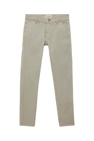 Calças chino slim - Cinzento