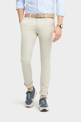 Pantalon slim - Gris