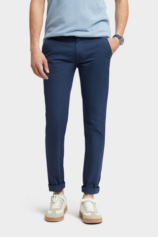 Pantalon slim - Bleu marine