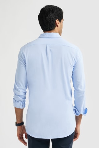 Chemise regular - Bleu