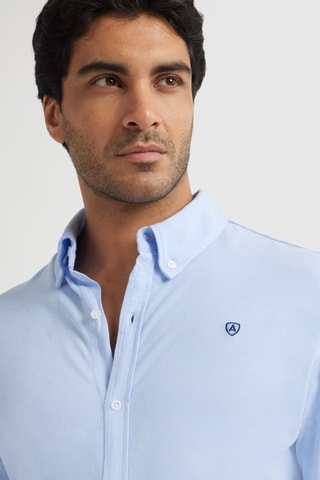Chemise regular - Bleu