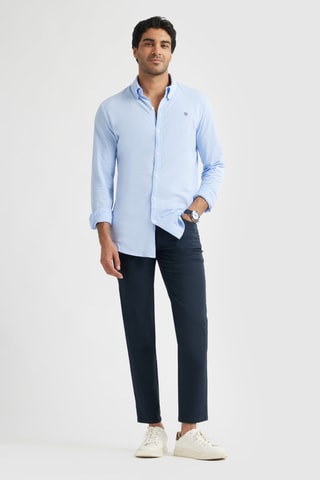 Chemise regular - Bleu