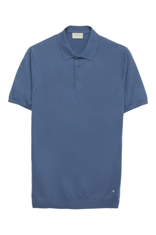 Polo regular - Bleu