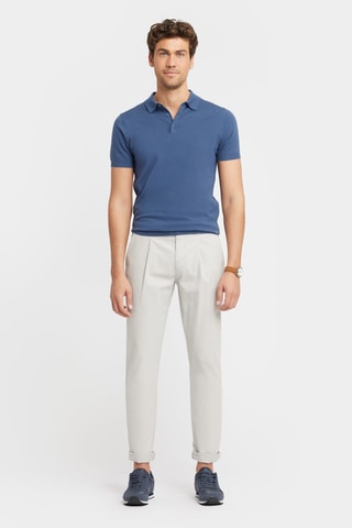 Polo regular - Bleu