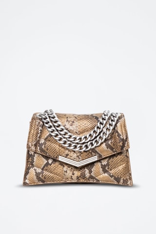 Sac à main en cuir - Doré - IKKS