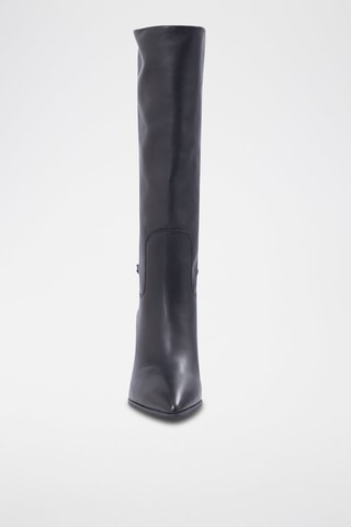 Bottes en cuir - Noir - IKKS 