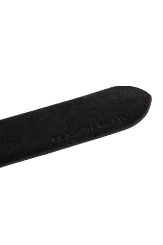 Ceinture en cuir - Noir - IKKS