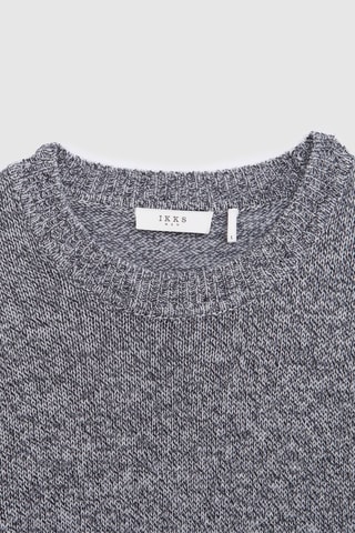 Pull en lin - Gris et bleu - IKKS