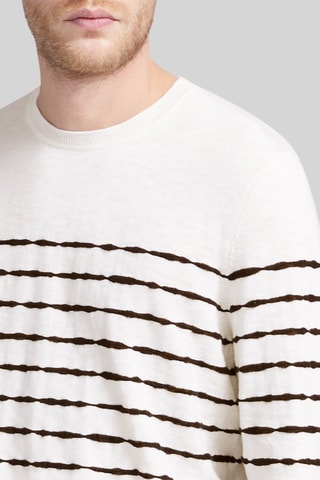 Pull - Blanc et noir - IKKS