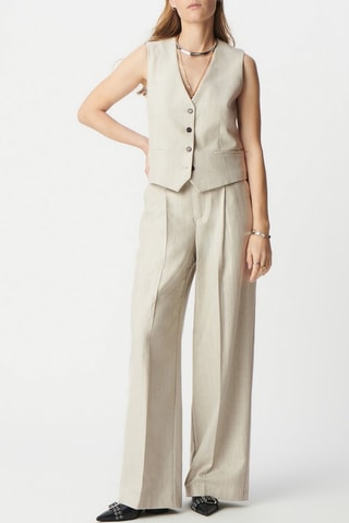 Gilet de costume - Gris clair - IKKS