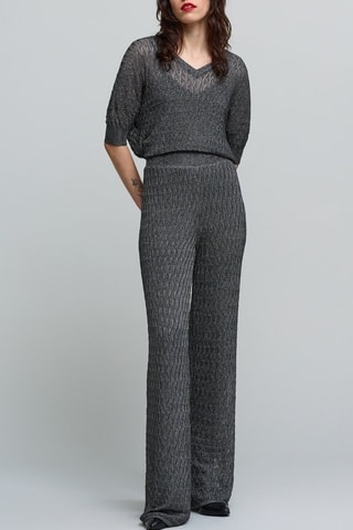 Pantalon taille haute - Noir
