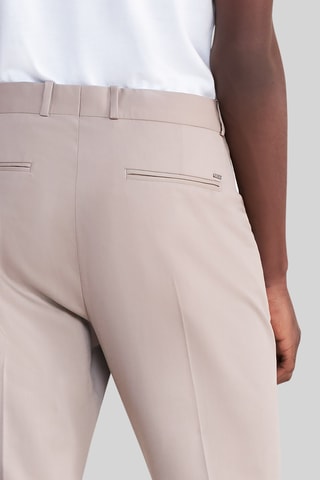 Pantalon slim en laine - Beige - IKKS