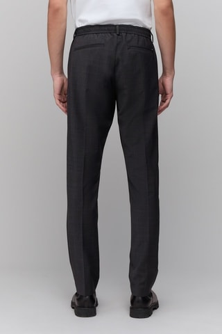 Pantalon slim en laine - Anthracite