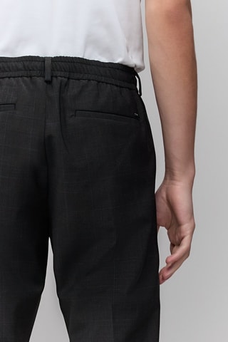 Pantalon slim en laine - Anthracite