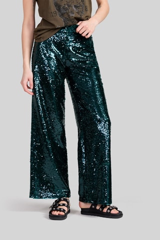 Pantalon droit - Vert - IKKS
