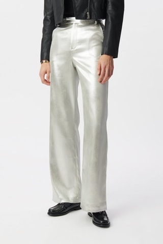 Pantalon flare - Argenté - IKKS