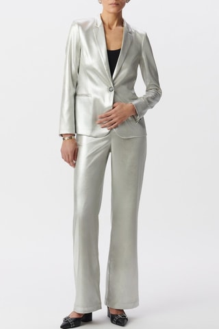 Pantalon flare - Argenté - IKKS