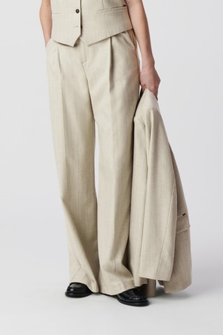 Pantalon droit - Beige - IKKS