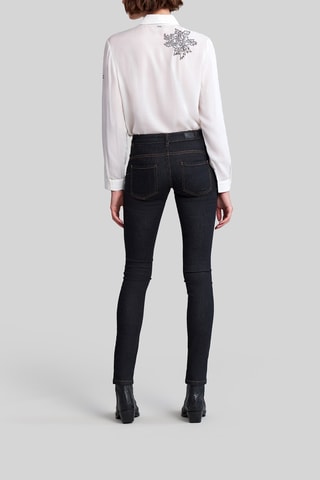 Jean slim taille basse - Noir - IKKS