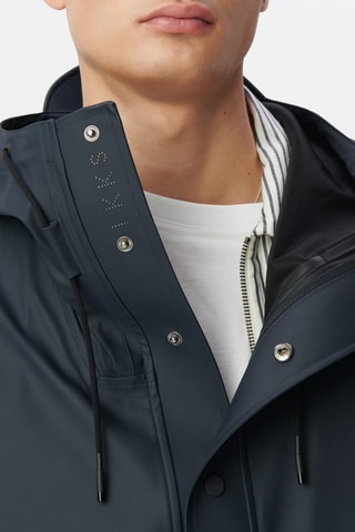 Parka à capuche - Bleu marine - IKKS