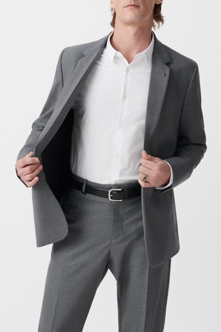 Veste en laine - Gris foncé - IKKS