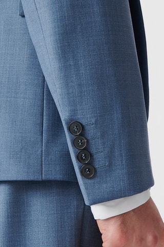 Veste en laine - Bleu-gris - IKKS