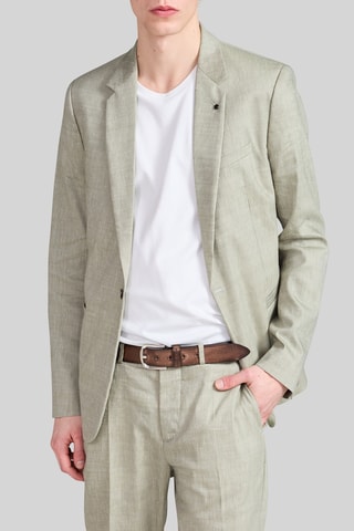 Veste en lin - Pistache - IKKS