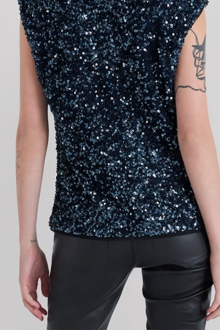 Top réversible - Bleu - IKKS