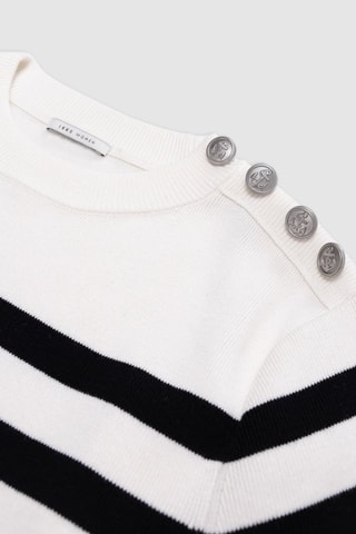 Robe trapèze - Noir et blanc - IKKS