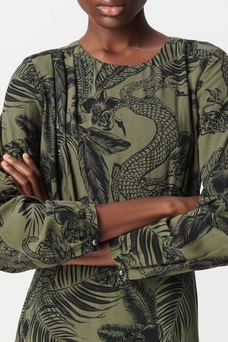 Robe droite - Kaki - IKKS